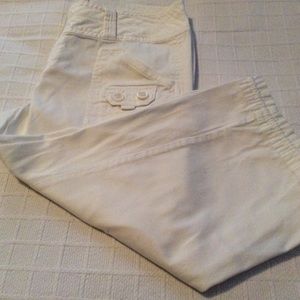 VTG CANDIES CAPRIS W/ DRAW STRING ON LEGS.